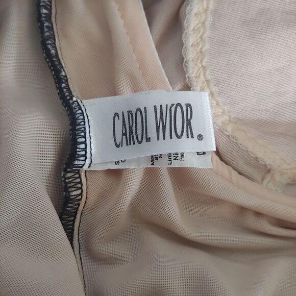 Carol Wior Women's One Piece Bathing Suit Black Size 8 - Picture 5 of 7